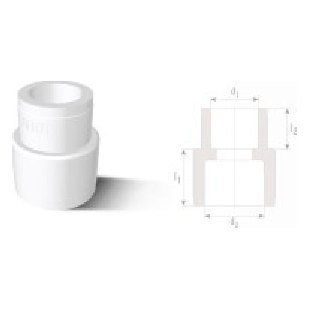 Fırattherm Manşonlu Redüksiyon Ø25/20 mm