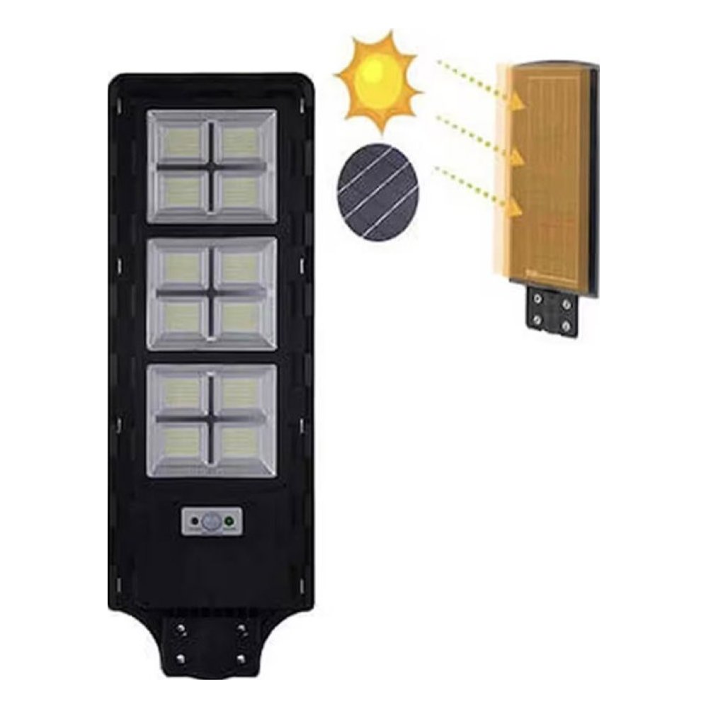 Cata CT-4642 300W Solar Sokak Armatürü 2200 Lümen 6400K Renk Sıcaklığı IP65 Su Geçirmez