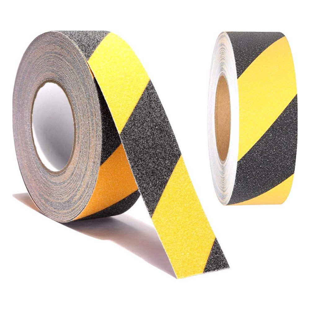 Tenyale Kaydırmaz Bant Sarı Siyah PVC 25 mm 25 mt