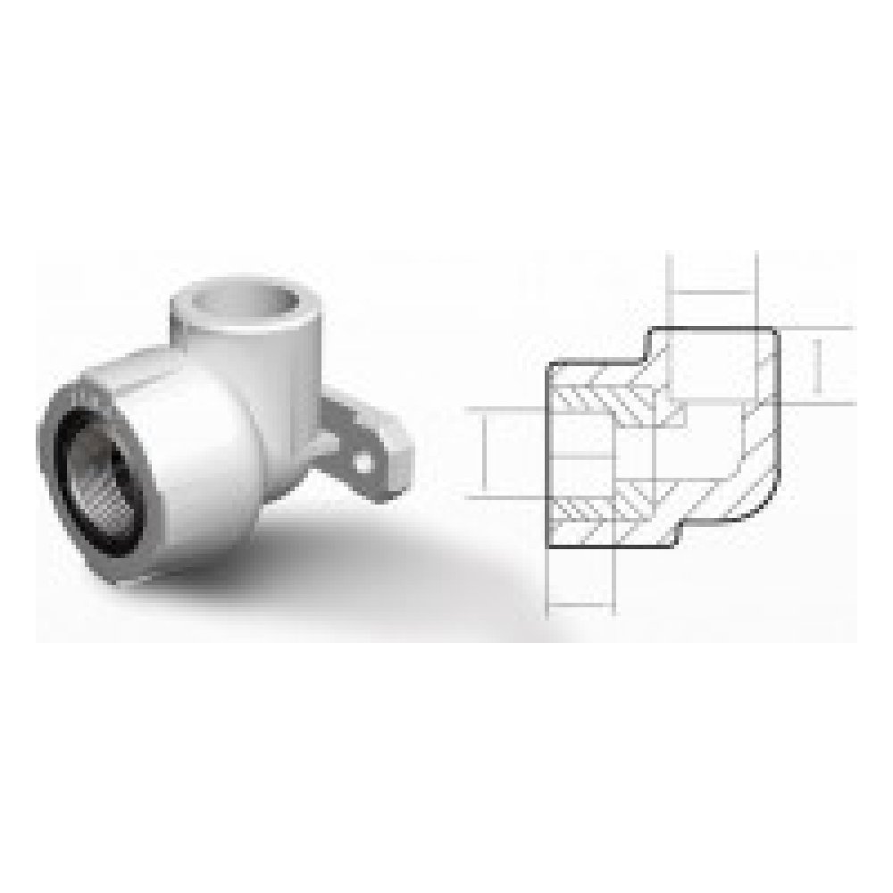 Fırattherm Sıva Altı Batarya Bağlantısı 1/2" Ø25 mm