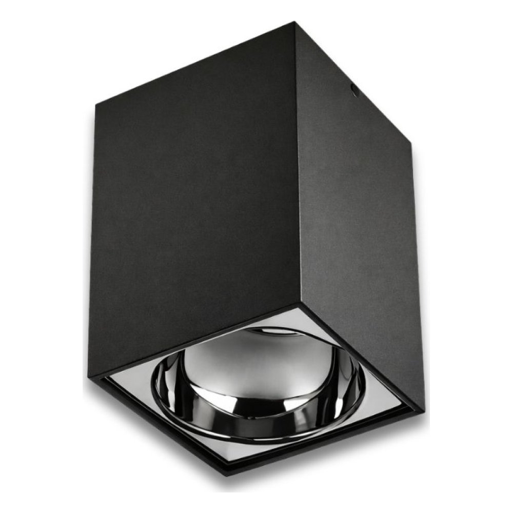 Cata CT-5420 Bergama Sıva Üstü Armatür (Siyah-Platin) Gu-10