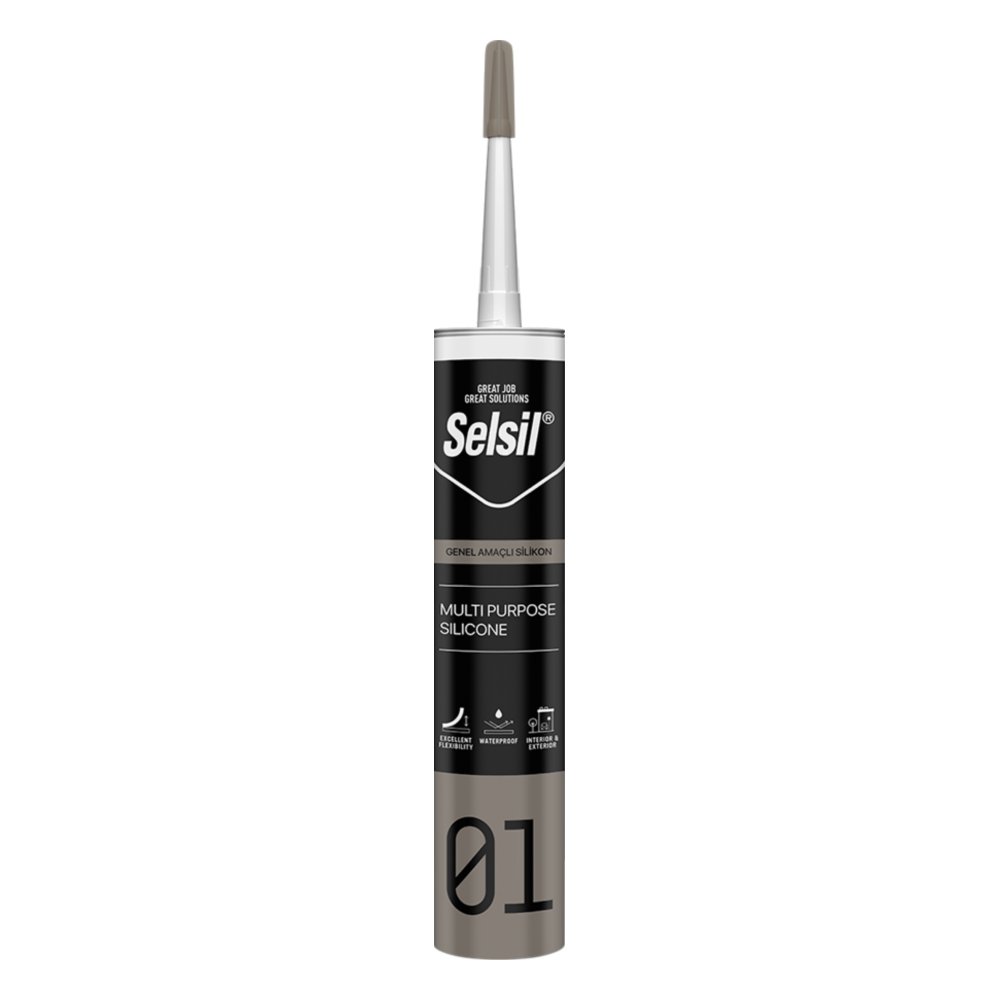 Selsil Genel Amaçlı Silikon Altın Meşe 280 ml