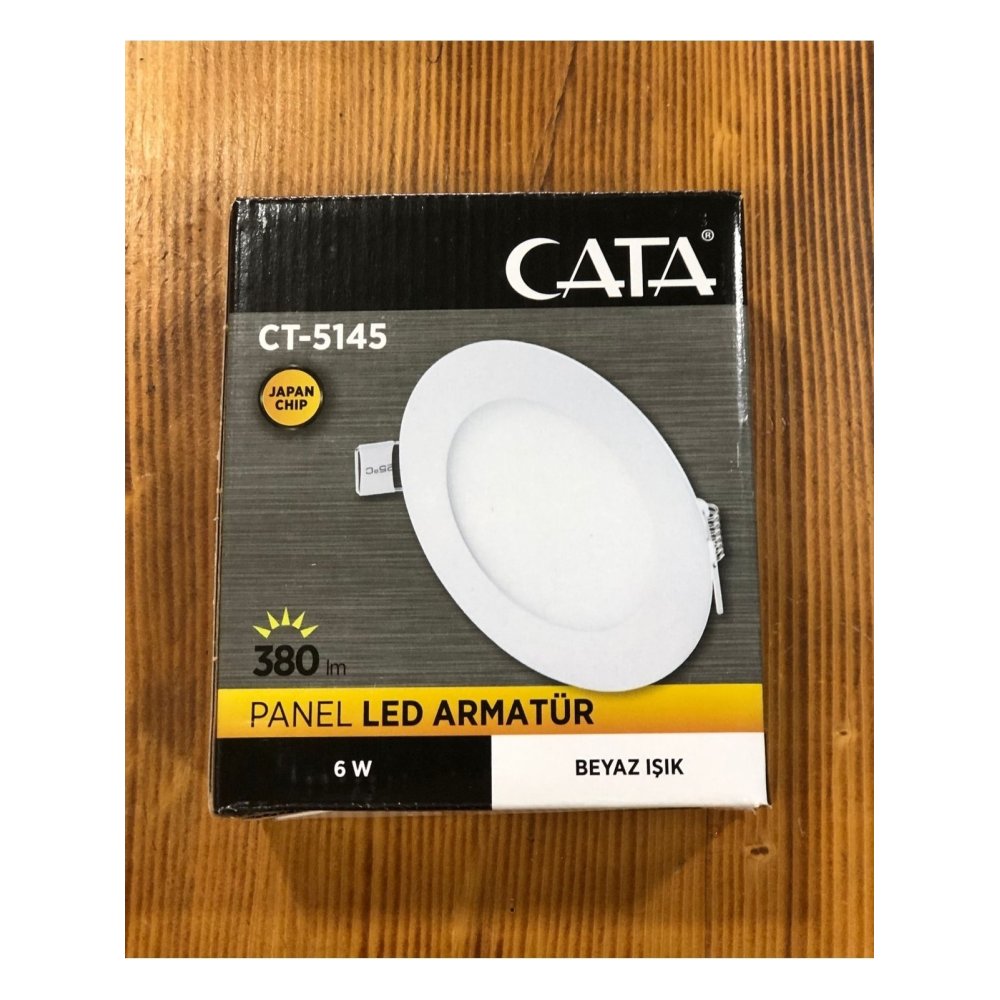 Cata CT-5145 6W Panel LED Armatür