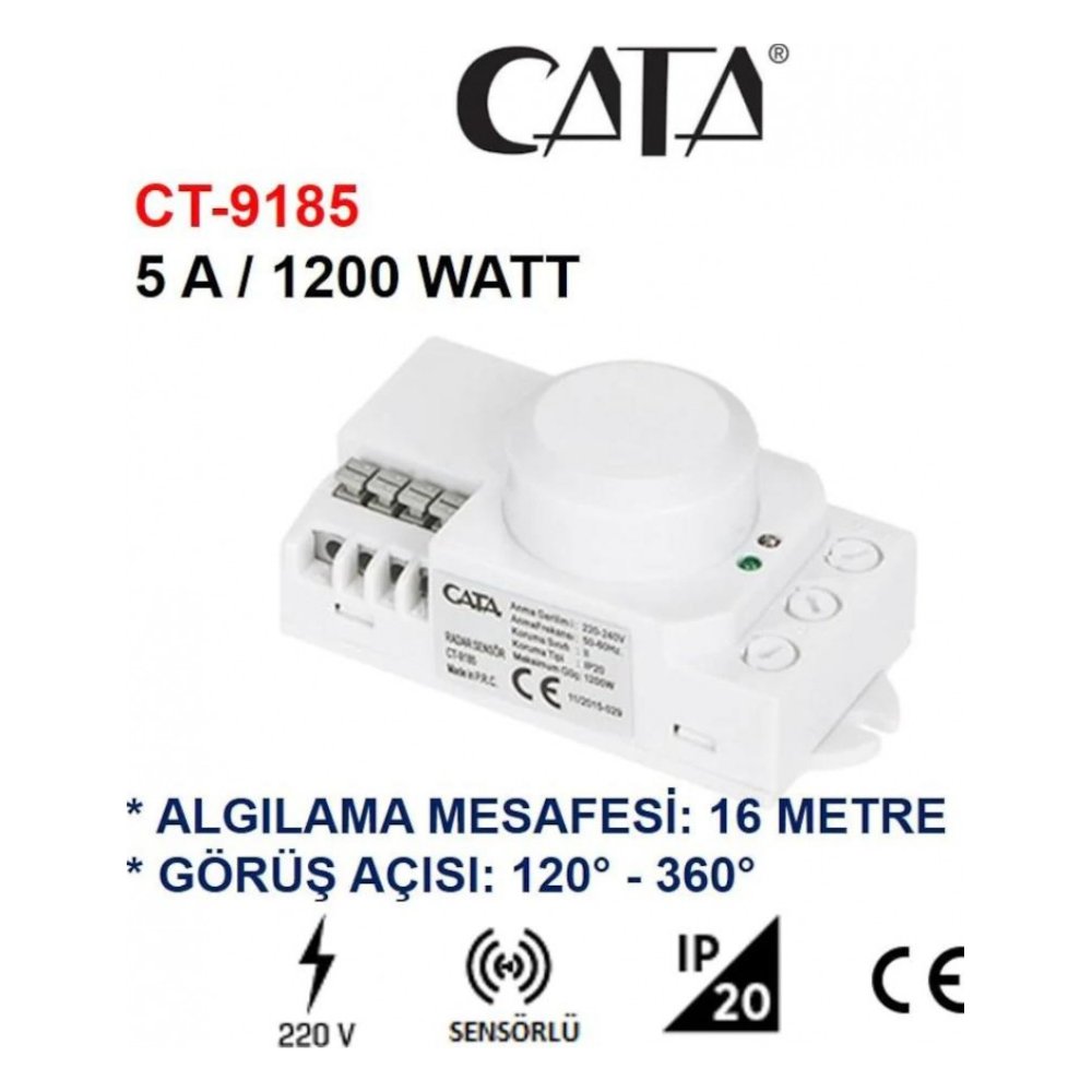 Cata CT-9185 Cata Radar Sensör
