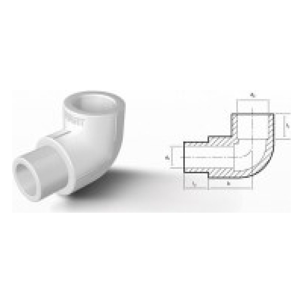 Fırattherm Kuyruklu Dirsek 90° Ø20 mm