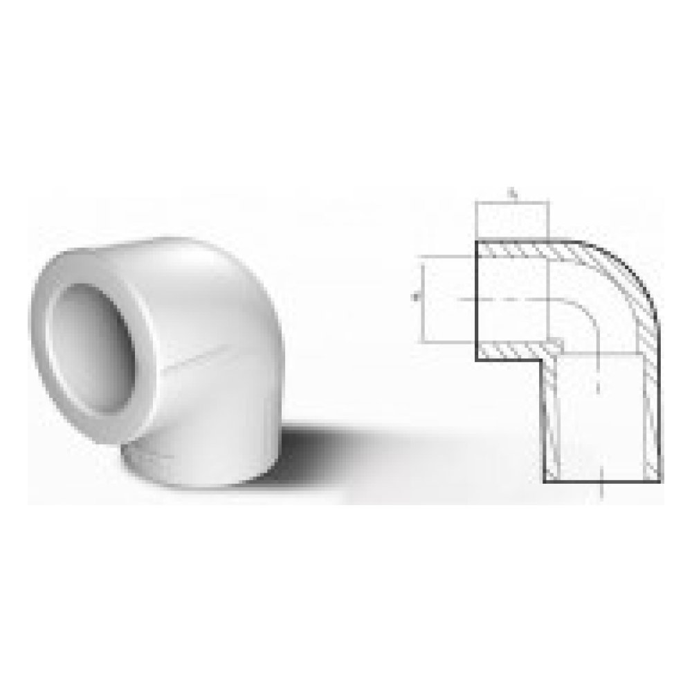 Fırattherm Dirsek 90° Ø20 mm