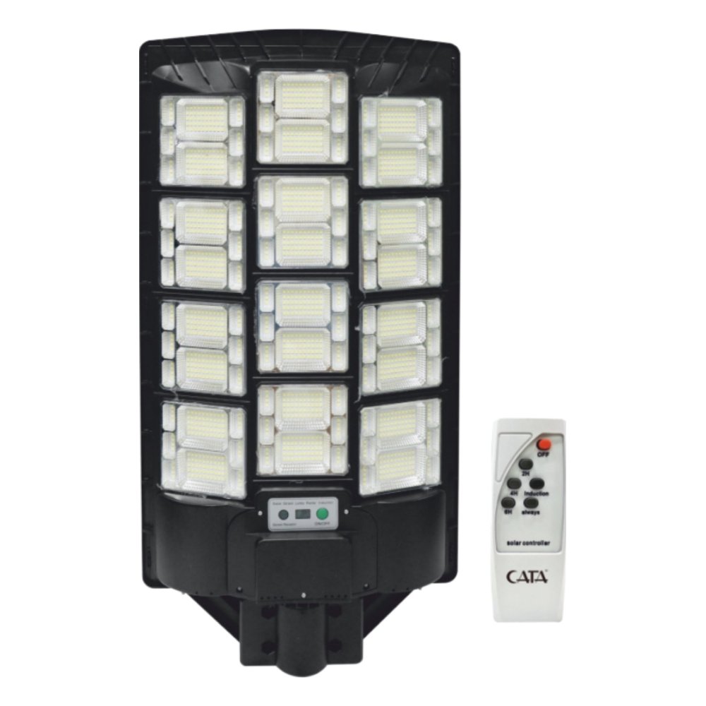 Cata 1200W Solar Sokak Armatürü Sensörlü Kumandalı CT-4645