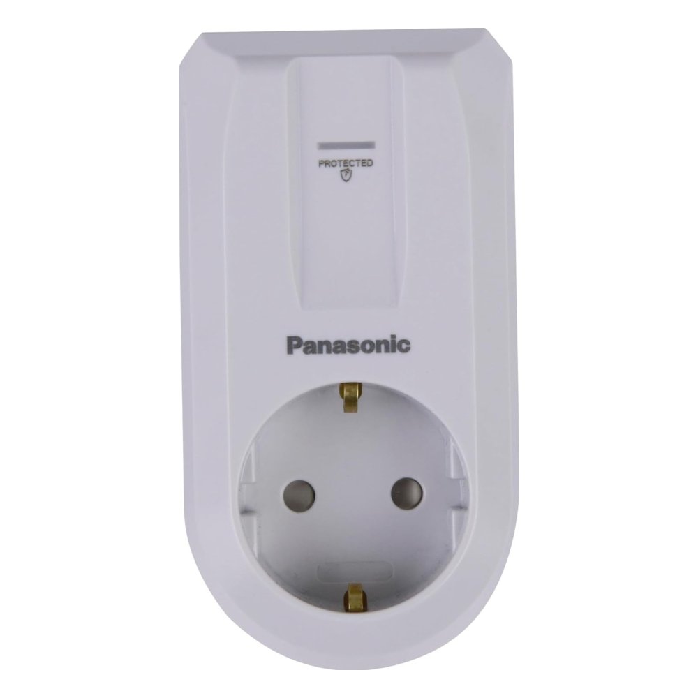 Panasonic Tekli Fiş Priz Şok Korumalı 1080J Vakumlu Paket
