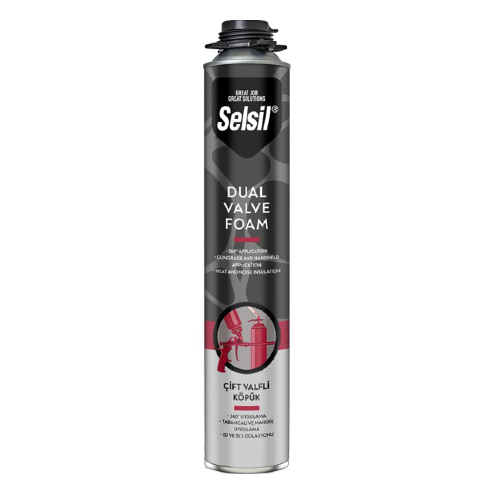 Selsil Tabancalı Yüksek Verimli Köpük 750 ml