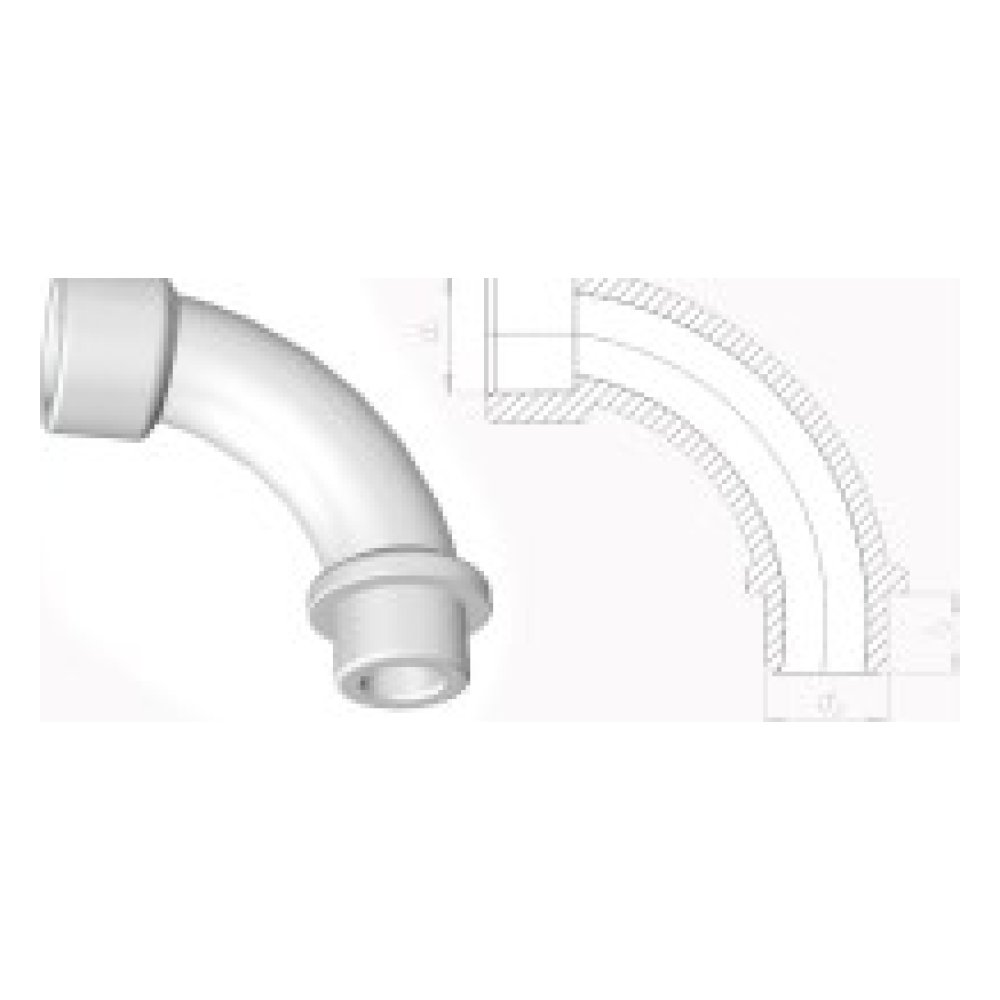 Fırattherm Kavisli Dirsek (Erkek) Ø20 mm