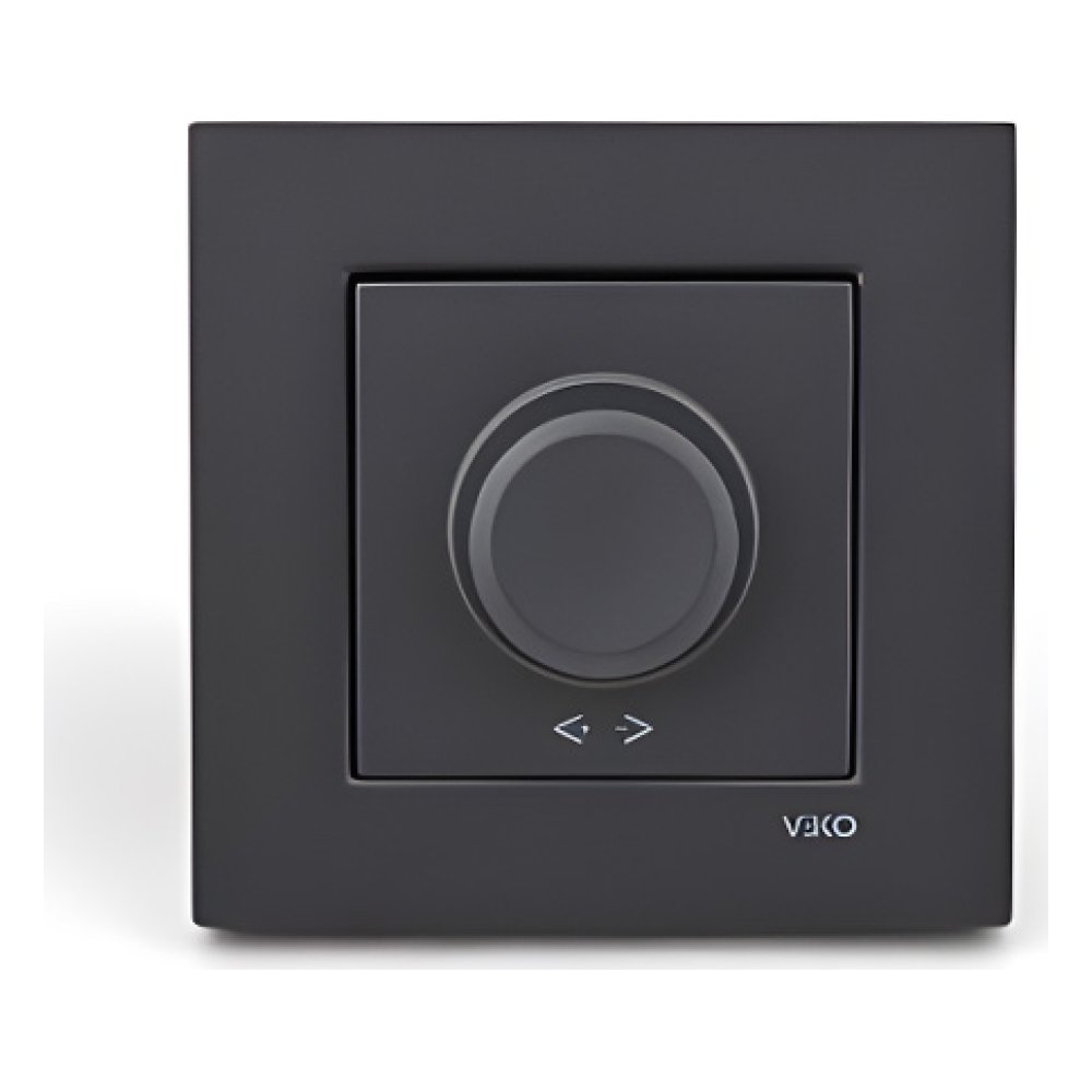 Viko Novella Dimmer 40-600W Füme - Çerçevesiz