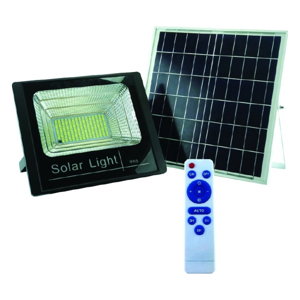Cata 150W Kumandalı Solar LED Projektör CT-4649 Güneş Enerjili Su Geçirmez Bahçe Aydınlatması