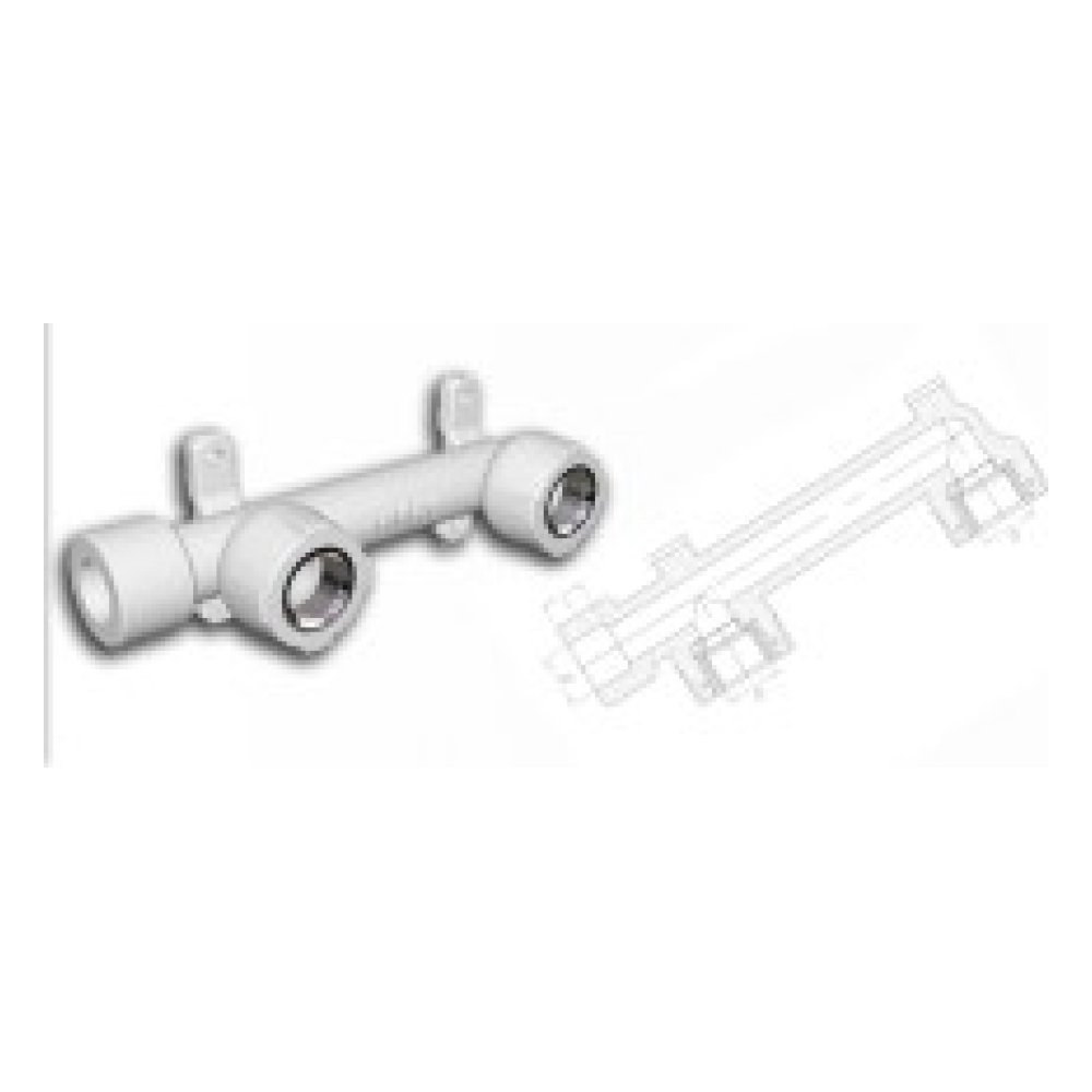 Fırattherm Çiftli Batarya Bağlantısı 1/2" Ø25 mm