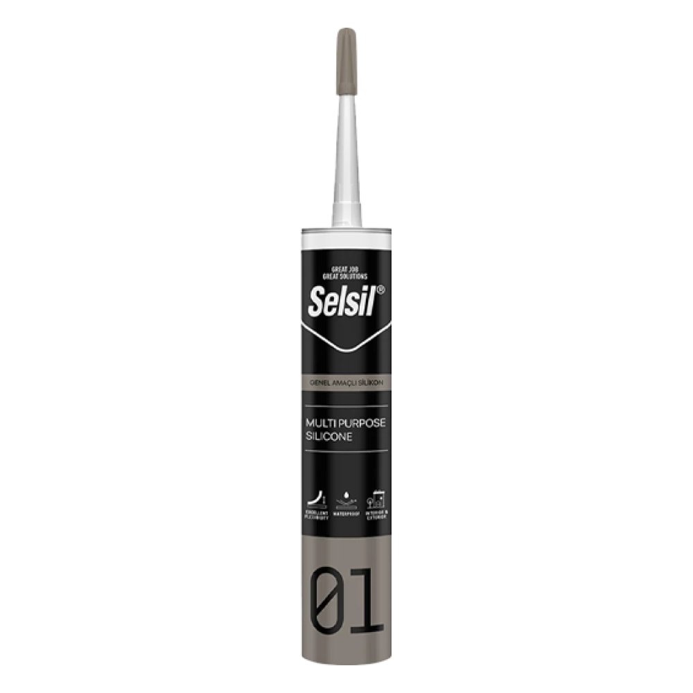 Selsil Genel Amaçlı Silikon Beyaz 280 gr