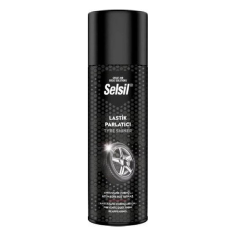 Selsil Lastik Parlatıcı Sprey 500 ml
